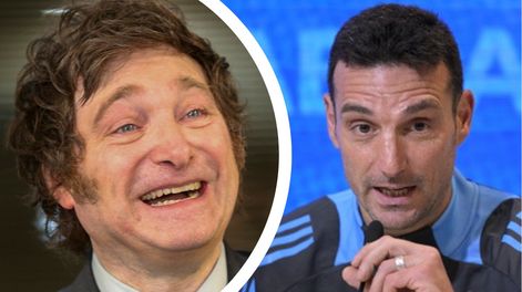 La exultante reacción de Javier Milei al triunfo de Argentina: qué le respondió Lionel Scaloni
