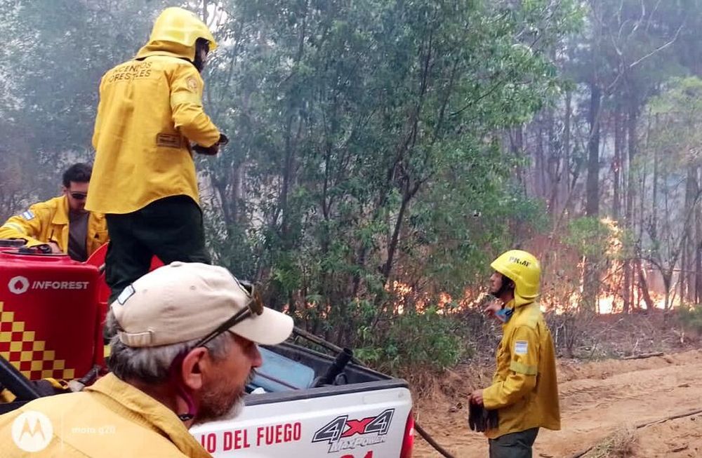 Devastadores incendios en Corrientes. / Foto: Gentileza