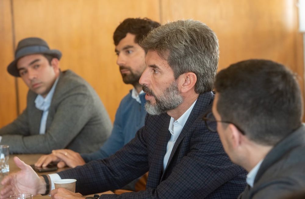 Ulpiano Suarez recibió a las nuevas autoridades de la Cecitys