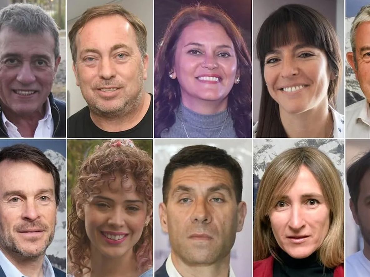 Diputados nacionales por Mendoza. Adolfo Bermejo, Martín Aveiro, Liliana Paponet, Pamela Verasay, Julio Cobos, Lisandro Nieri, Lourdes Arrieta, Facundo Correa Llano, Mercedes Llano y Álvaro Martínez.