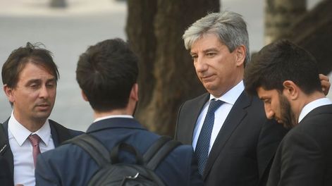 Los Andes | Declara en Tribunales Federales de Mendoza el señor Gonzalo Aliaga en el caso del Juez Federal Walter BentoFoto: José Gutierrez / Los Andes