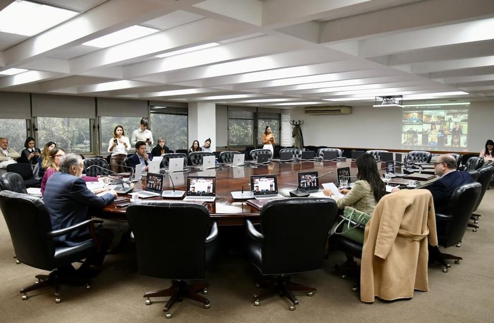 En esta sala se reunirá el plenario del Consejo de la Magistratura para definir si el juez mendocino es suspendido o no de su cargo y queda sometido a juicio político.