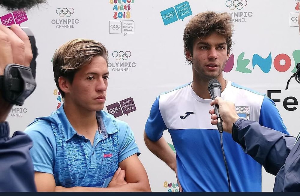 La dupla Báez-Díaz Acosta llegó a la final en dobles y se aseguró la medalla de plata