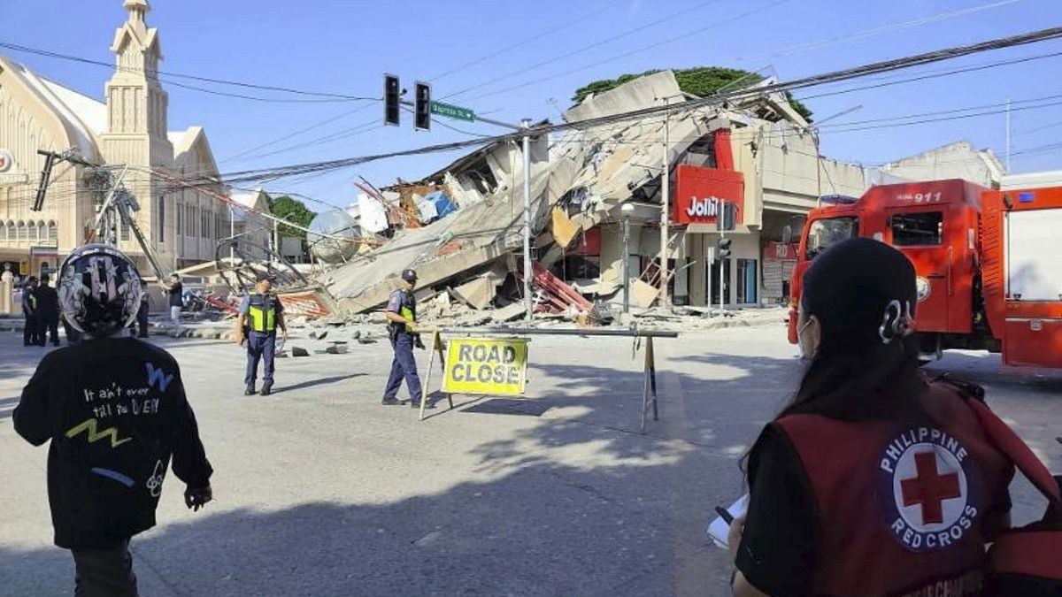 Los terribles videos del terremoto en Filipinas: 19 muertos,