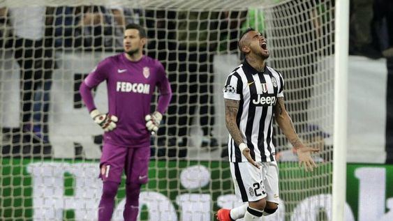 En Turín, la Juve de Tevez venció al Mónaco en la ida de los cuartos