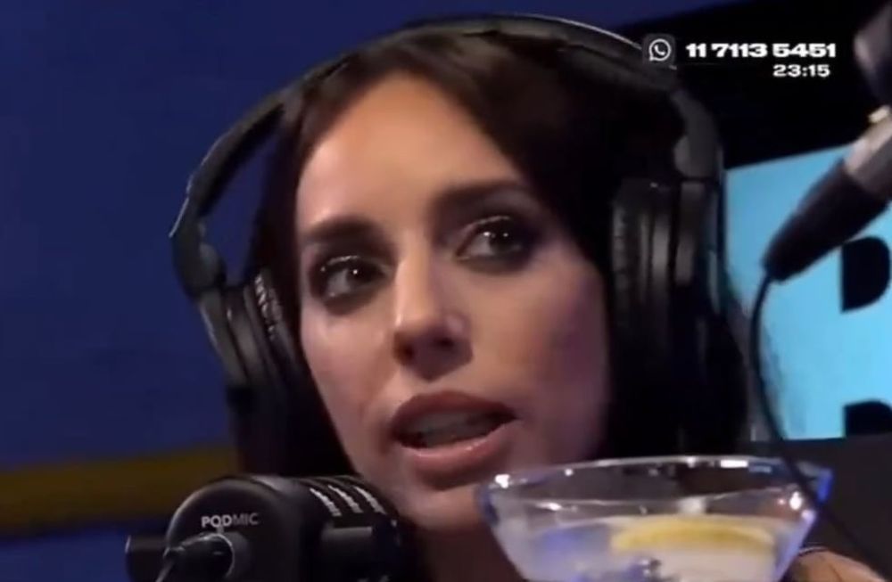 Tamara Pettinato reveló que tuvo una relación con un hombre de 65 años. Captura del video.