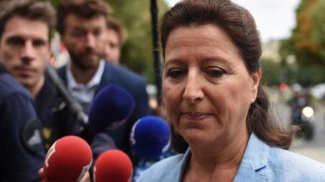 Los Andes | Agnés Buzyn, exministra francesa de Sanidad, a su llegada a la Corte de Justicia de la República. Gentileza / tvn noticias