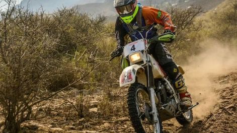 Los Andes | Gastón del Pozo, el joven de Rivadavia que correrá la carrera más antigua del mundo. / gentileza