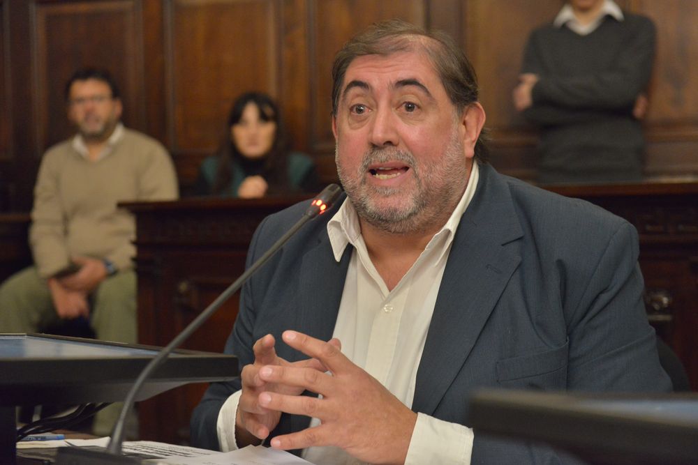 El senador provincial, Duilio Pezzutti. 