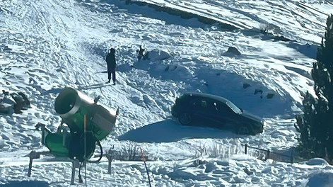 Siguieron las indicaciones del GPS y terminaron en el medio de la nieve en Andorra&nbsp;