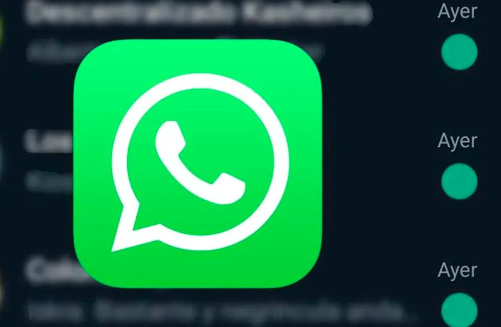 Punto verde/azul, la nueva herramienta de WhatsApp. Foto: A24