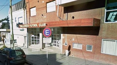 La sede del club Talleres de Mar del Plata. / Gentileza.