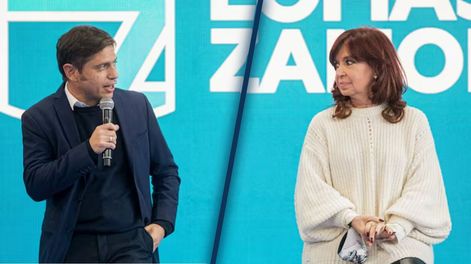 Interna en el peronismo tras la derrota electoral culpa del desdoblamiento de Axel Kicillof.