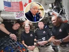 El incómodo momento cuando Trump llamó por teléfono a los astronautas de Artemis II