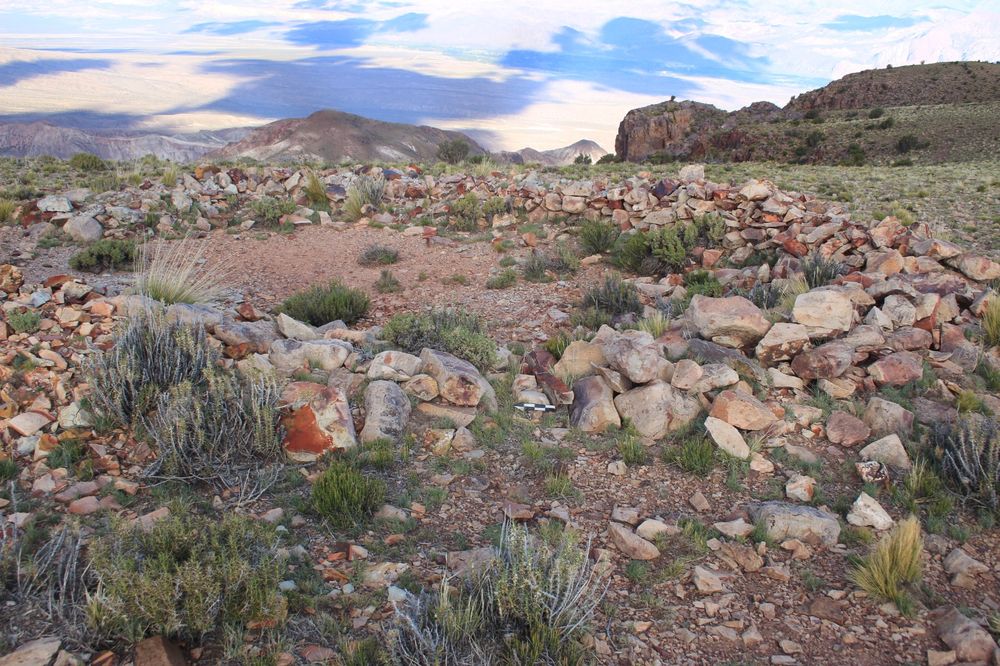 Llegar al sitio arqueológico demanda casi 4 días de expedición en la cordillera mendocina.