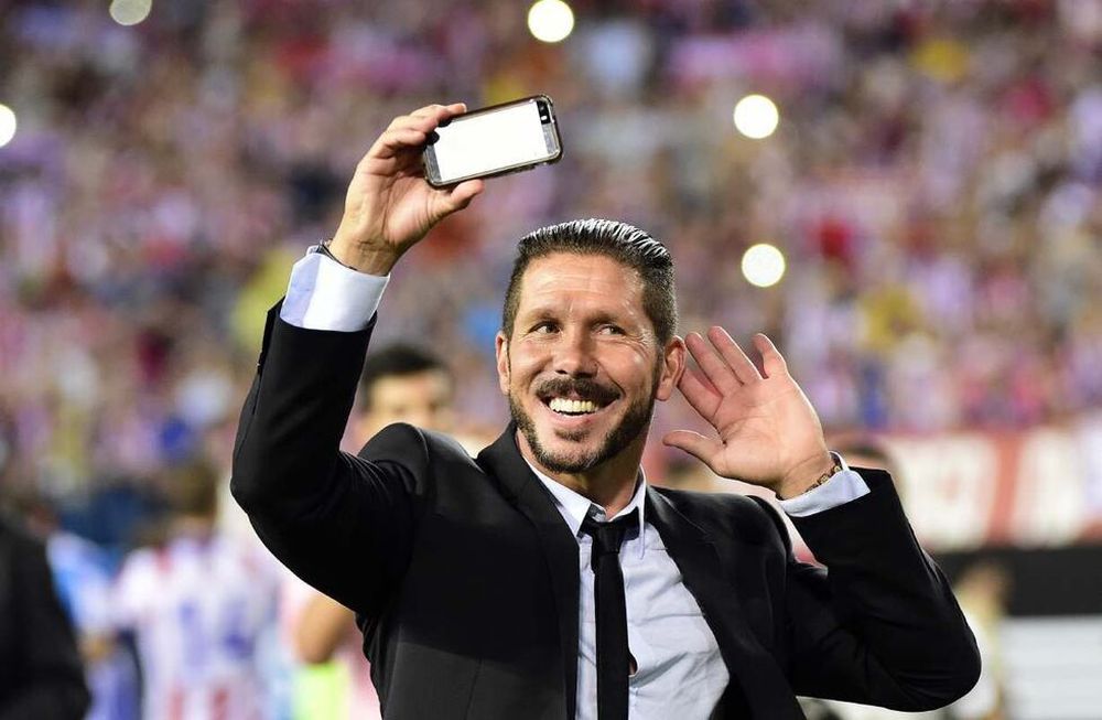 El Cholo fue un showman en la final