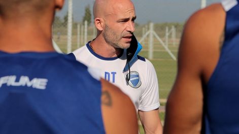 Sebastián Gallego Méndez asumió como DT de Godoy Cruz. / Gentileza.