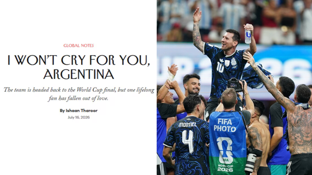 Un reconocido medio internacional calificó a Argentina como el villano del Mundial y desató polémica
