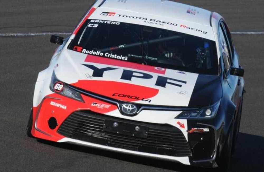 Santero fue segundo en la carrera del Turismo Nacional en Paraná