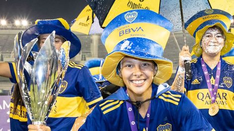 Julieta Cruz, la jugadora mendocina hizo historia con Boca al vencer a River en la primera final del profesionalismo. La alvearense tuvo un paso fugaz por Mendoza.&nbsp;