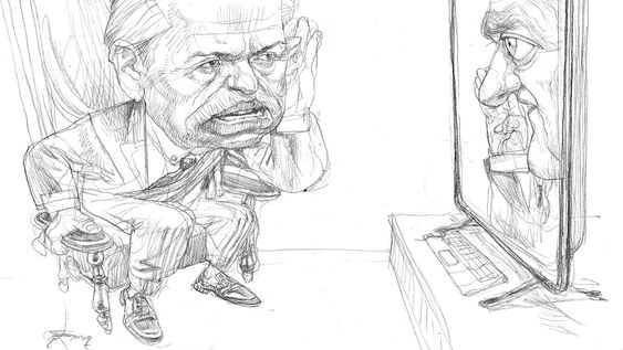 Fernández y Suárez / Caricatura: Gabriel Fernández