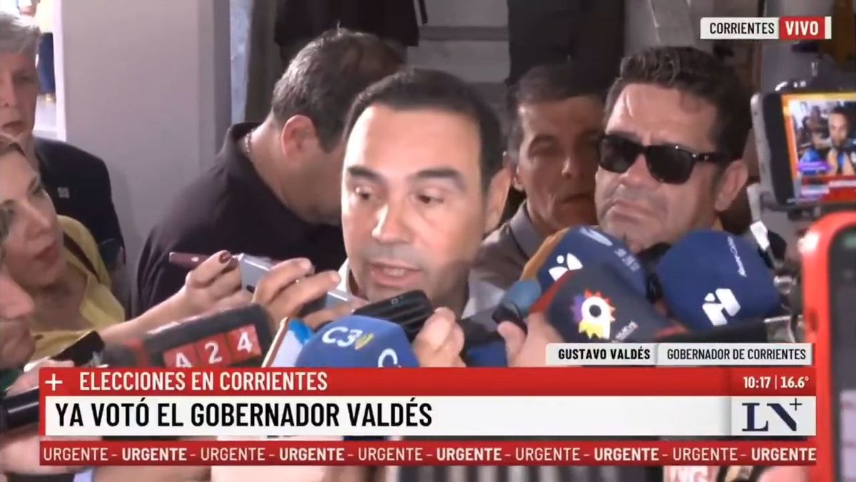 El exabrupto de Gustavo Valdés en Corrientes: "Seguimos buscando a Loan como a Nisman"