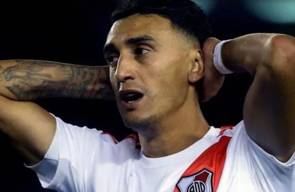 Matías Suárez podría reaparecer en River por Copa Libertadores de América. / archivo