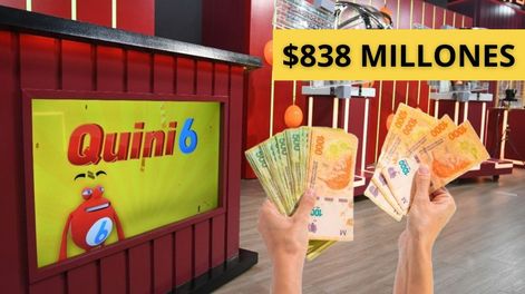 Un afortunado ganó $383 millones en el Quini 6: el pozo acumulado es de más de $12.000 millones.