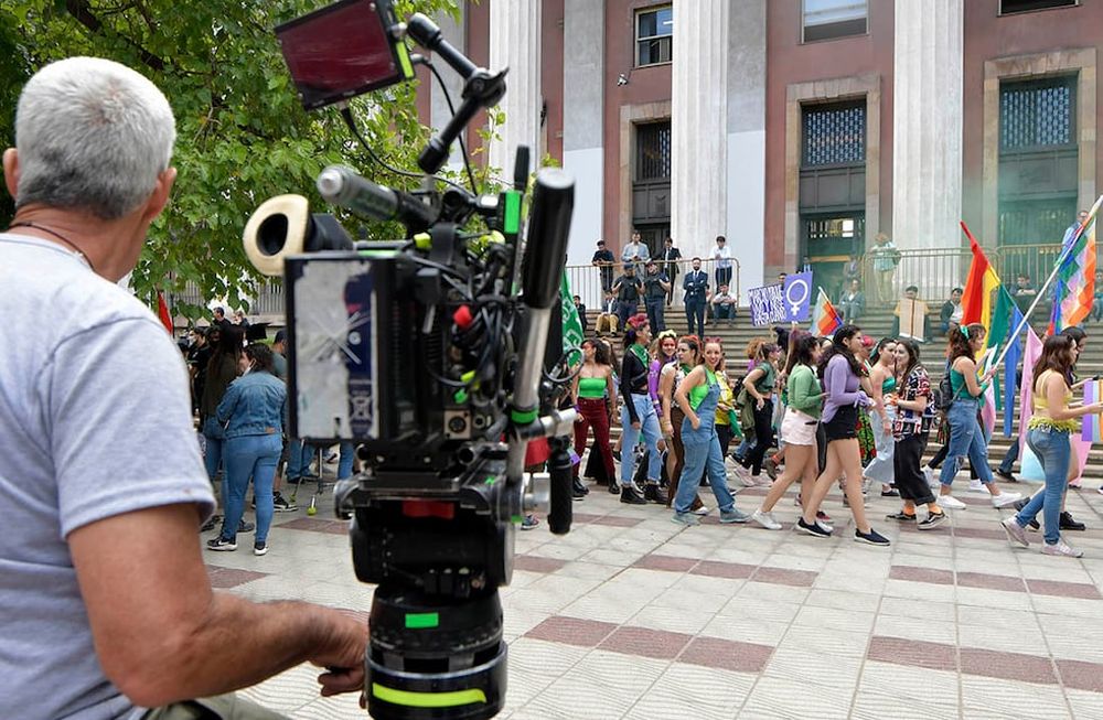 El Programa Mendoza Audiovisual comprende una inversión de $500 millones para fomento y potenciación del sector. Foto: Orlando Pelichotti / Los Andes