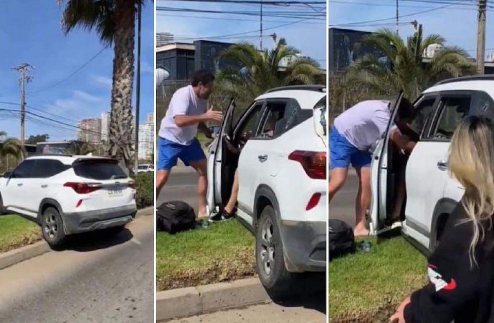 Turista de Mendoza sufrió robo en Viña del Mar y detuvo al ladrón en plena calle  (Video/T13)