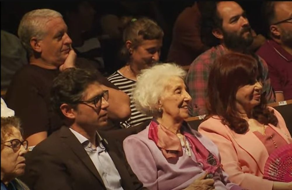 Cristina Kirchner y Axel Kicillof se reencontraron en un acto en La Plata.