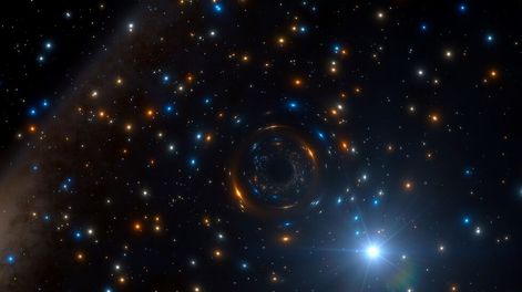 Descubren el primer agujero negro dentro de un cúmulo globular de estrellas