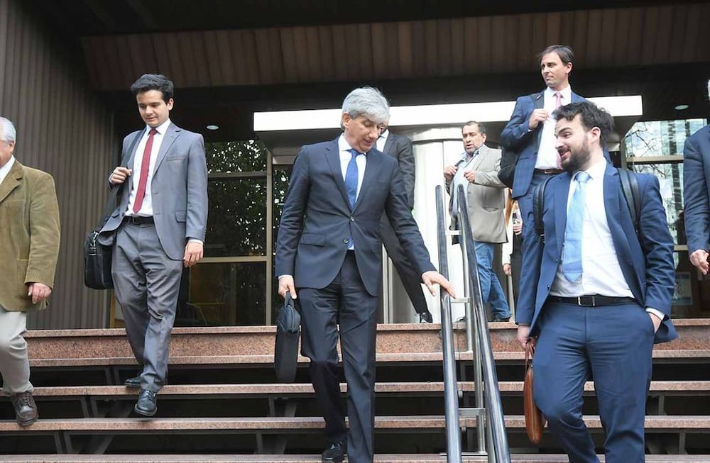 Declara en Tribunales Federales de Mendoza el señor Gonzalo Aliaga en el caso del Juez Federal Walter BentoFoto: José Gutierrez / Los Andes