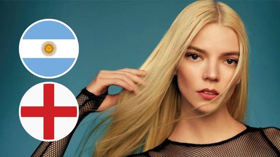 Anya Taylor-Joy: En el fondo de mi corazón estoy con Argentina, pero si vamos a perder, me alegra que sea contra Inglaterra