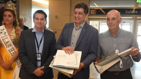 Las Heras promueve el turismo junto a Aeropuertos Argentina 2000 y el Fondo Vitivinícola