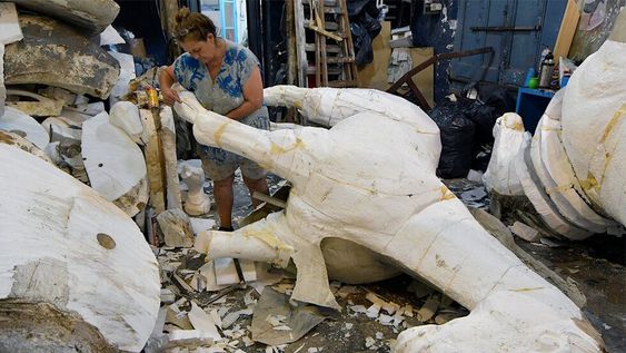 Son casi 60 los elementos de utilería mayor, que abarcan 15 ítems diferentes y en los que se invirtieron casi $3 millones. Foto: Orlando Pelichotti / Los Andes