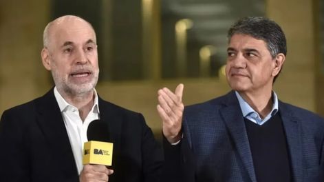 Los Andes | Horacio Rodríguez Larreta se mostró con Jorge Macri y pidió un candidato solo en el PRO