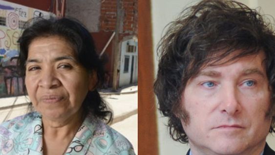 “No nos están mandando alimentos, no están dando soluciones; hay veces que nos quedan familias completas sin comer, tenemos que salir a decirle a la gente que no nos alcanza”. expresó la fundadora del comedor Los Piletones. Foto: Gentileza