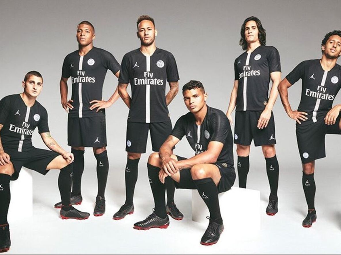 La unión de dos potencias: el PSG será vestido por Air Jordan