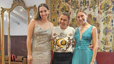 Dalila Tahan confeccionará los vestidos que la Reina Nacional y laVirreina lucirán en el Acto Central.| Foto: Gobierno de Mendoza