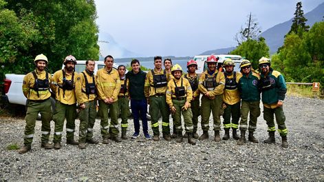 El incendio en Puerto Patriada fue contenido al 100% tras 10 días de combate.
