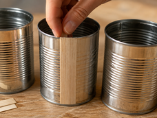 7 ideas para reciclar latas de conserva y convertirlas en objetos utiles para la casa