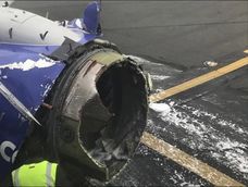 Lo vi girando en el motor: video muestra al avión que mató a un hombre en el aeropuerto de Denver