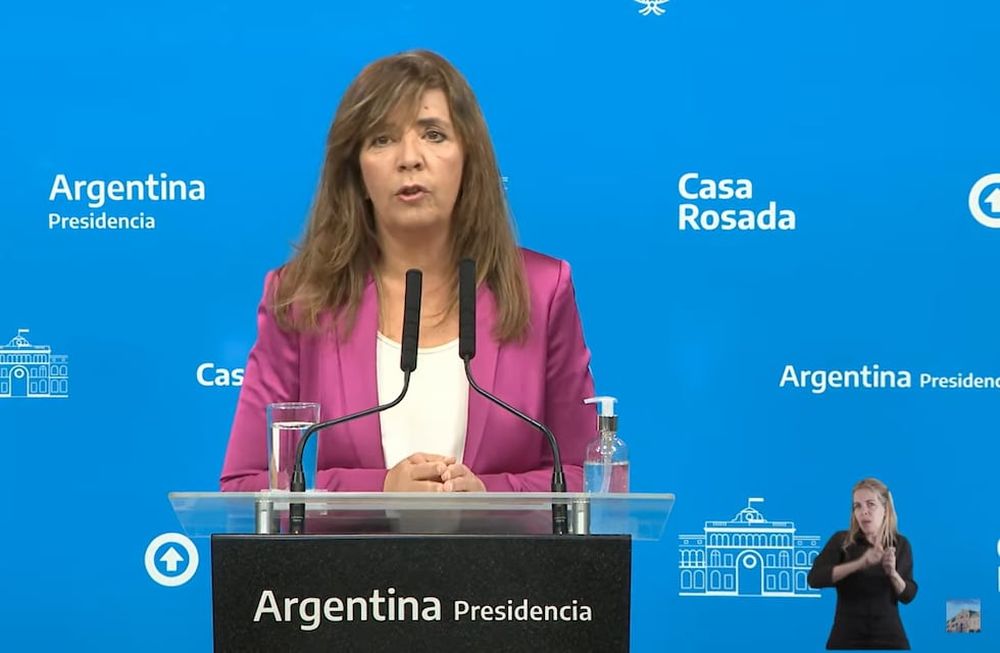La portavoz de la Presidencia habló en conferencia de prensa este viernes.