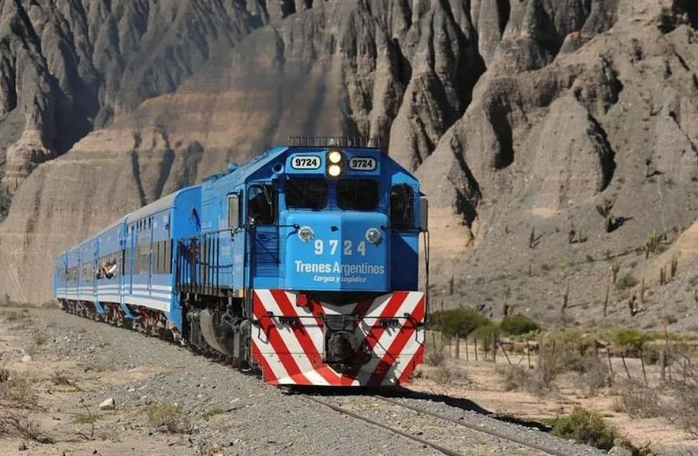 Buscan que el tren vuelva a unir Argentina con Chile. Foto: Agencia Noticias Argentinas / Trenes Argentinos. (imagen ilustrativa)