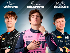 Triple presencia argentina en Australia: Colapinto en F1, Varrone en F2 y Colnaghi en F3