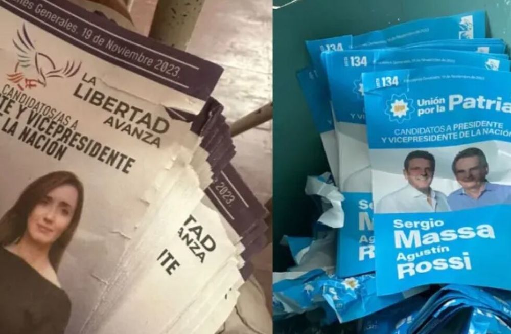 La Cámara Nacional Electoral (CNE) informó que las boletas de sufragio que presenten roturas o que tengan distinto número que el asignado son válidas. Gentileza: Diario Norte.