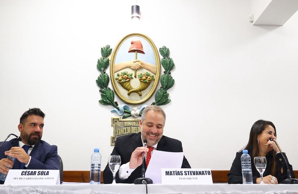 Stevanato inauguró las sesiones ordinarias del Concejo Deliberante