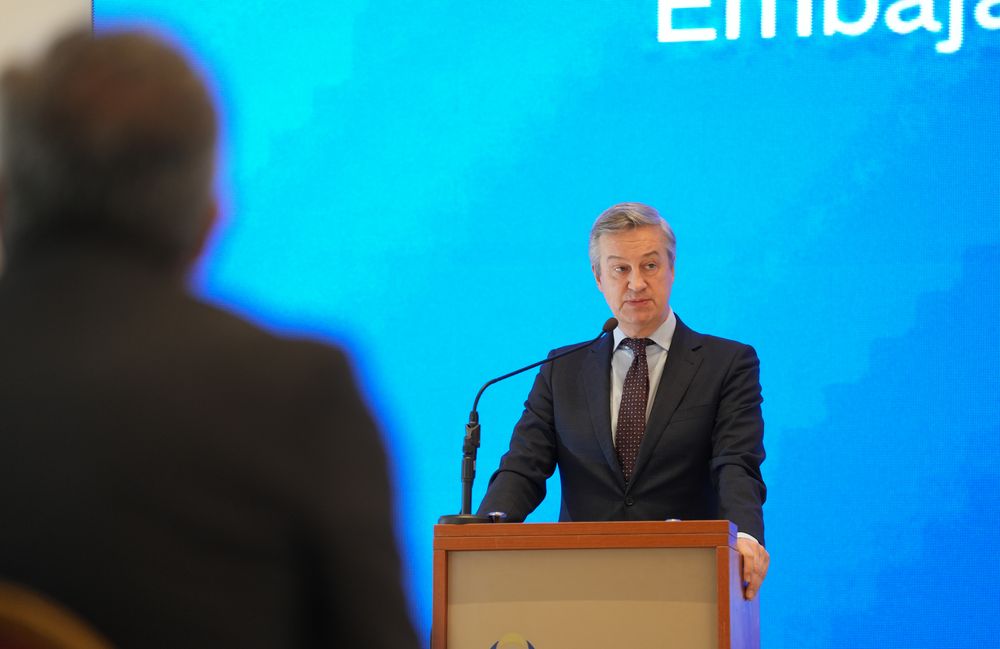 El embajador de la Uni&oacute;n Europea en Argentina, Erik H&oslash;eg.
