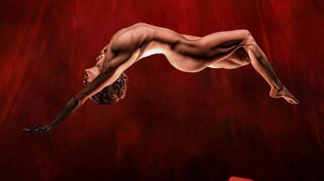 Los Andes | La bailarina Sol Gorosterrazú en La siesta del carnero.